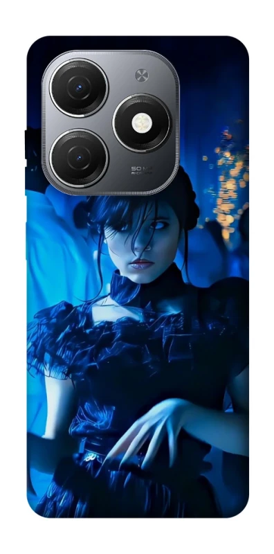 Чехол на TECNO Spark 20 Dark Dance Wednesday фото 1 из 1