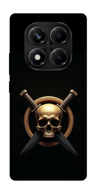 Чохол на Xiaomi Redmi Note 14 Pro 5G Golden Skull фото 1 з 1