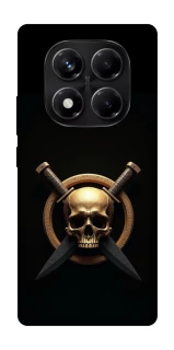Чехол на Xiaomi Redmi Note 14 Pro 5G Golden Skull фото 1 из 1
