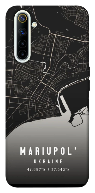 Чохол на Realme 6 Mariupol map фото 1 з 1