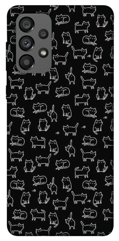 Чохол на Samsung Galaxy A73 5G Black Cats фото 1 з 1
