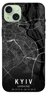 Чохол на Apple iPhone 15 Plus (6.7") Kyiv map фото 1 з 1