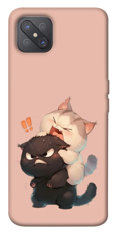 Чохол на Oppo A92s Сat and cat фото 1 з 1