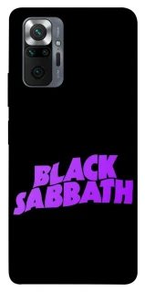 Чехол на Xiaomi Redmi Note 10 Pro Black Sabbath logo ver.1 фото 1 из 1