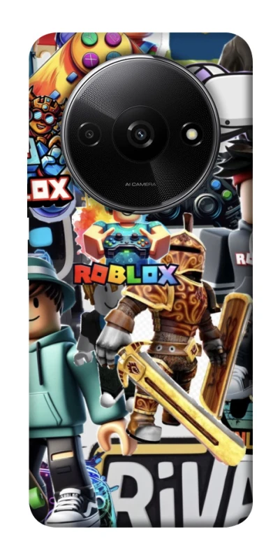 Чохол на Xiaomi Redmi A3 Roblox collage ver.1 фото 1 з 1