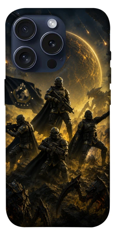 Чохол на Apple iPhone 15 Pro (6.1") HELLDIVERS ver.2 фото 1 з 1