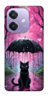 Чохол на Oppo A3 4G Black cat фото 1 з 1