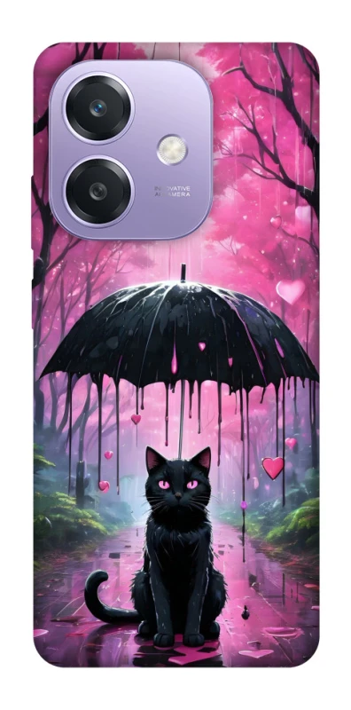 Чохол на Oppo A40m Black cat фото 1 з 1