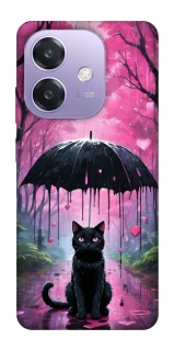 Чохол на Oppo A40m Black cat фото 1 з 1