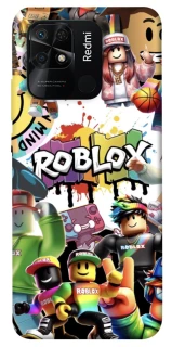 Чохол на Xiaomi Redmi 10C Roblox Characters Collage фото 1 з 1