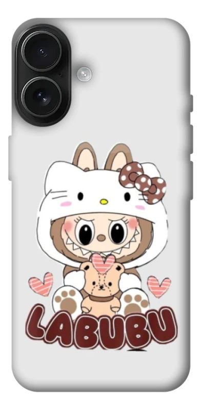 Чехол на Apple iPhone 17 (6.3") Hello Kitty Labubu фото 1 из 1