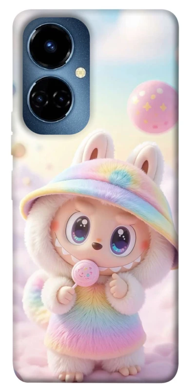 Чехол на TECNO Camon 19 Candy Labubu фото 1 из 1