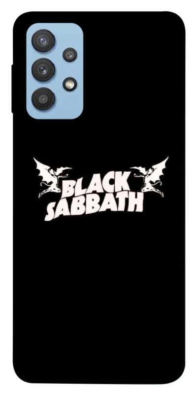 Чохол на Samsung Galaxy M32 Black Sabbath logo ver.2 фото 1 з 1