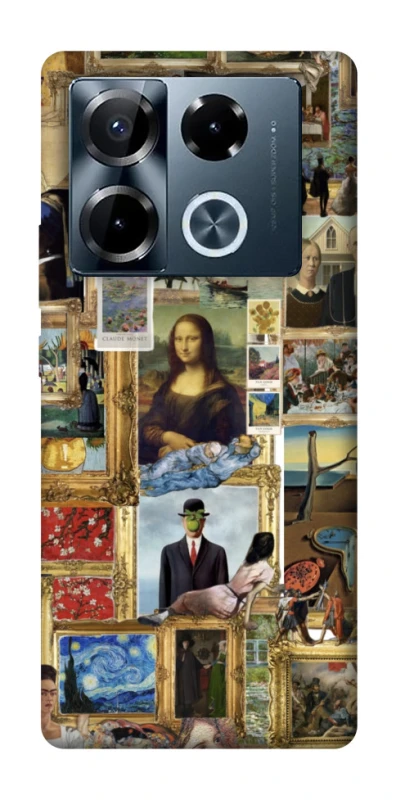 Чехол на Infinix Note 40 Pro 4G Art collage ver.9 фото 1 из 1
