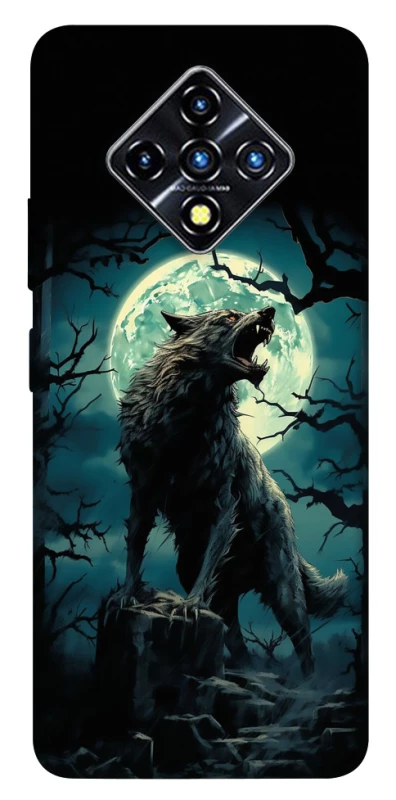 Чехол на Infinix Zero 8 Волк под луной фото 1 из 1