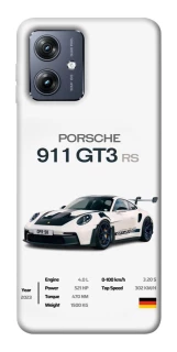 Чохол на Motorola Moto G54 Porsche 911 GT3 фото 1 Чохол на Motorola Moto G54 Porsche 911 GT3 фото 1 з 1