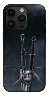 Чехол на Apple iPhone 14 Pro (6.1") Мечи Ведьмака фото 1 из 1