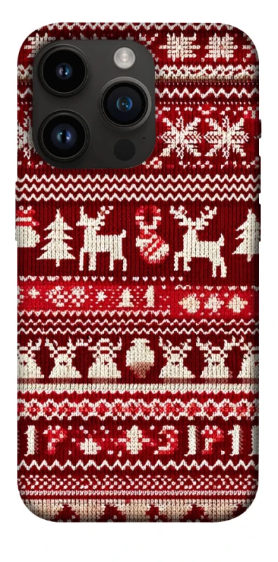 Чохол на Apple iPhone 14 Pro (6.1") Christmas jumper ver.2 фото 1 з 1
