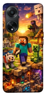 Чохол на Oppo A58 4G Minecraft v6 фото 1 з 1