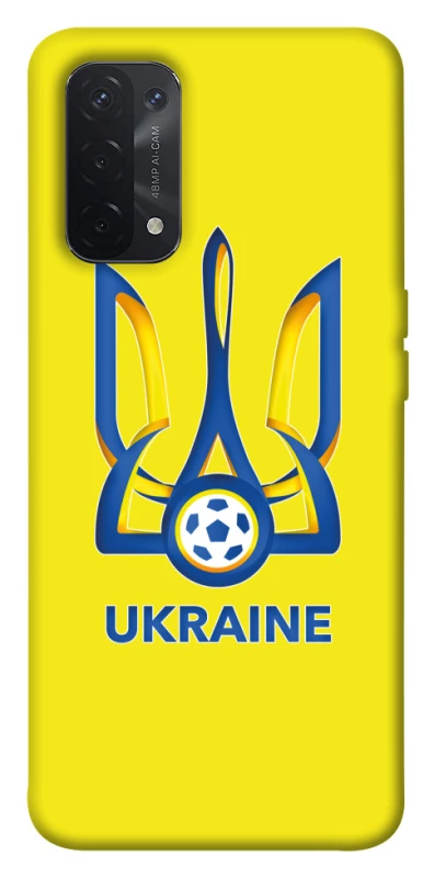 Чохол на Oppo A54 5G / A74 5G Футбольний Герб фото 1 з 1