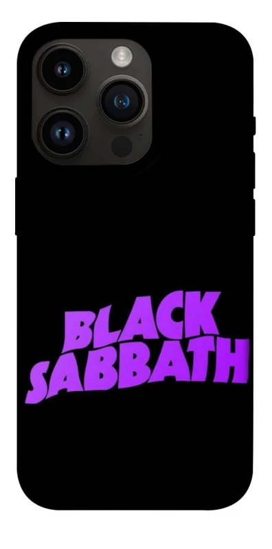 Чехол на Apple iPhone 14 Pro (6.1") Black Sabbath logo ver.1 фото 1 из 1