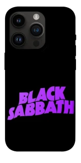 Чехол на Apple iPhone 14 Pro (6.1") Black Sabbath logo ver.1 фото 1 из 1