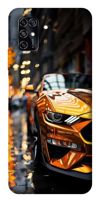 Чохол на ZTE Blade V2020 Smart Golden sports car фото 1 з 1