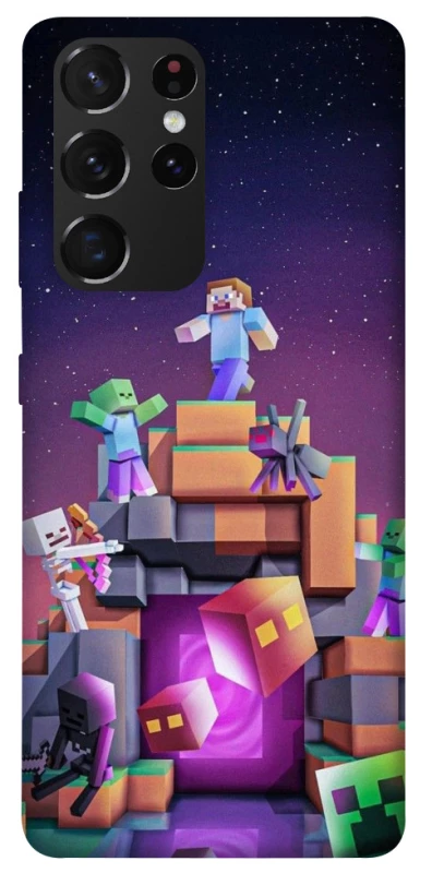 Чохол на Samsung Galaxy S21 Ultra Minecraft aesthetics фото 1 з 1