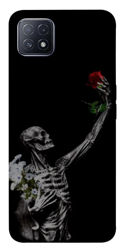 Чохол на Oppo A73 Skeleton vs Rose фото 1 з 1