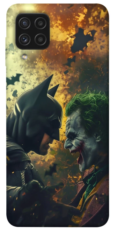 Чехол на Samsung Galaxy A22 4G Batman and the Joker фото 1 из 1