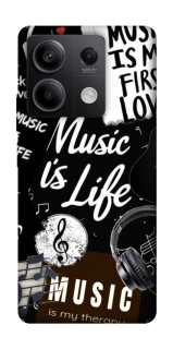 Чехол на Xiaomi Redmi Note 13 5G Music is Life фото 1 из 1