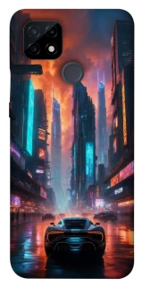 Чехол на Realme C21 Cyber city фото 1 из 1
