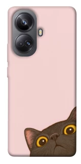 Чехол на Realme 10 Pro+ Peeping cat фото 1 Чехол на Realme 10 Pro+ Peeping cat фото 1 из 1