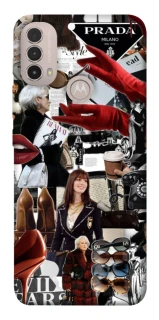 Чохол на Motorola Moto E40 Fashion collage ver.13 фото 1 з 1
