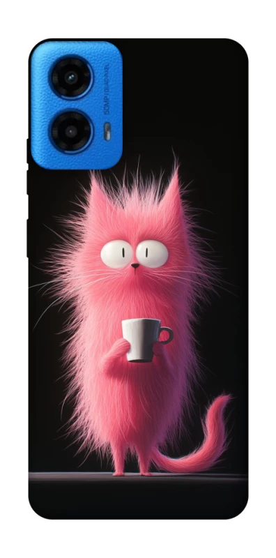 Чохол на Motorola Moto G45 Рожеве кошеня фото 1 з 1