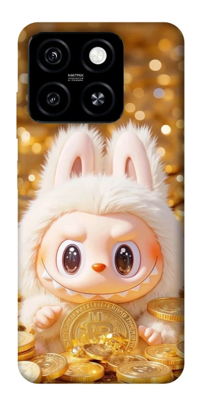 Чехол на ZTE Blade A55 4G Bitcoin Labubu фото 1 из 1