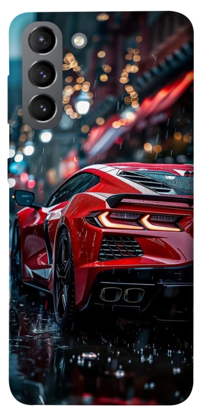Чохол на Samsung Galaxy S21 Red sports car фото 1 з 1