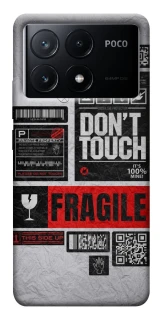 Чохол на Xiaomi Poco X6 Don't touch фото 1 з 1