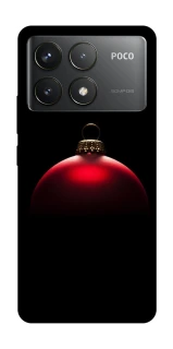 Чохол на Xiaomi Poco F6 Pro Christmas bauble фото 1 з 1