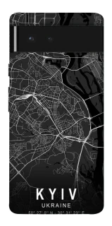 Чехол на Google Pixel 6 Kyiv map фото 1 из 1