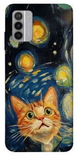 Чехол на Nokia G42 paint cat фото 1 из 1