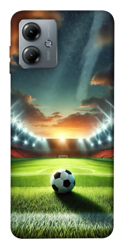 Чехол на Motorola Moto G14 Football aesthetic ver.3 фото 1 из 1