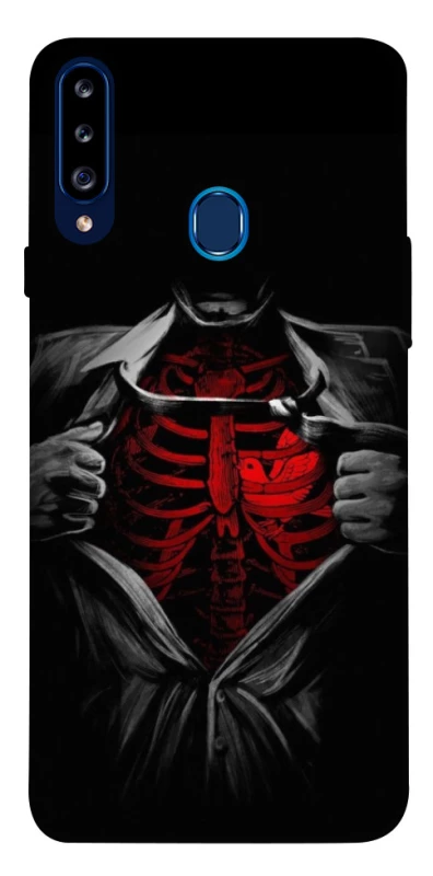 Чохол на Samsung Galaxy A20s Skeleton Heart фото 1 з 1