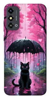Чохол на ZTE Blade A53 Black cat фото 1 з 1