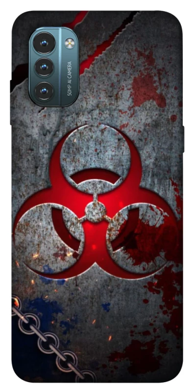 Чохол на Nokia G21 Радіація v3 фото 1 з 1