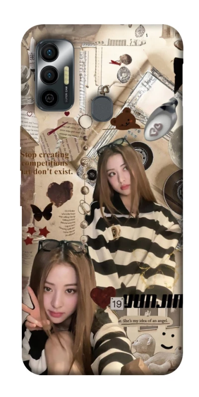 Чохол на TECNO Spark 7 Yunjin - LE SSERAFIM фото 1 з 1