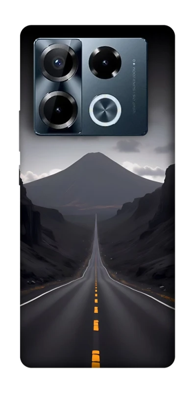 Чохол на Infinix Note 40 Pro 4G Black mountains фото 1 з 1