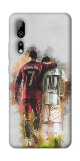 Чохол на ZTE Axon 10 Pro Ronaldo та Messi фото 1 з 1