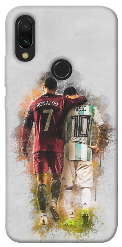 Чохол на Xiaomi Redmi 7 Ronaldo та Messi фото 1 з 1