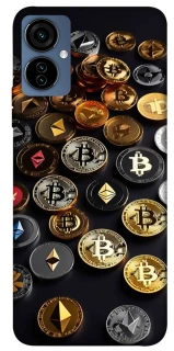 Чехол на TECNO Camon 19 Neo Many coins фото 1 из 1